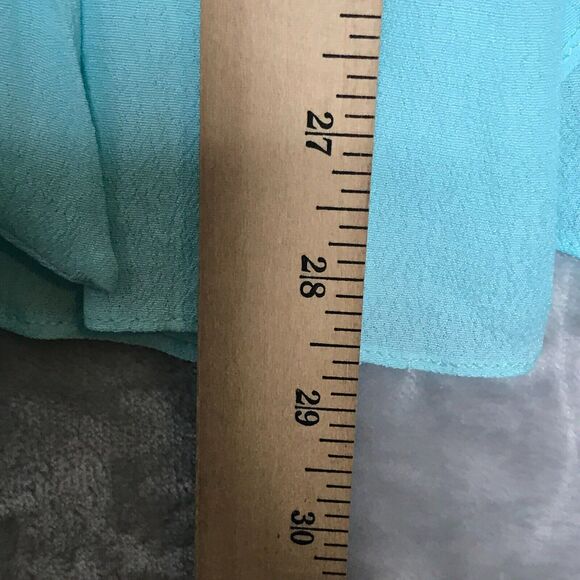 Olivaceous Dress Womens Small Light Blue V Neck Spaghetti Strap Cocktail New - Picture 6 of 7